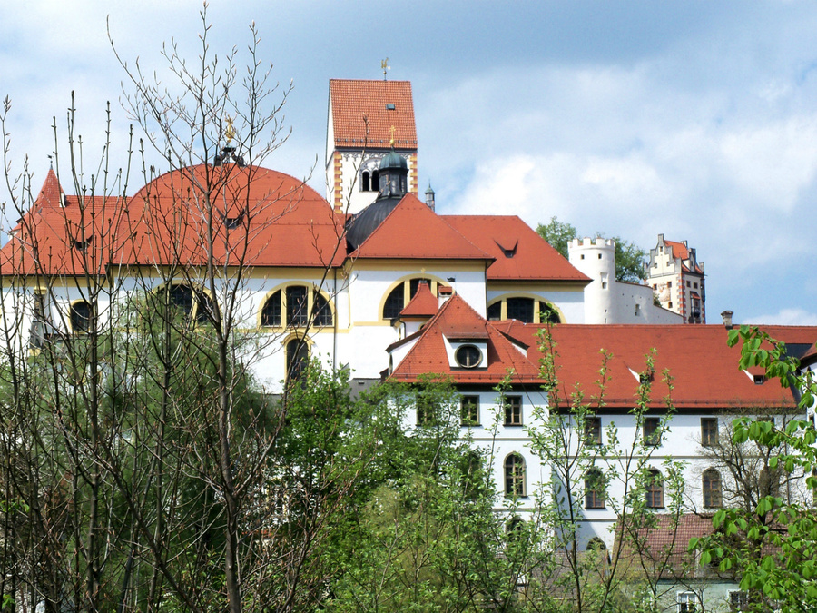 Замок в Фюссене Фюссен, Германия