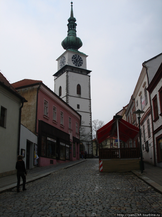городская башня при цервки Св.Мартина Тршебич, Чехия