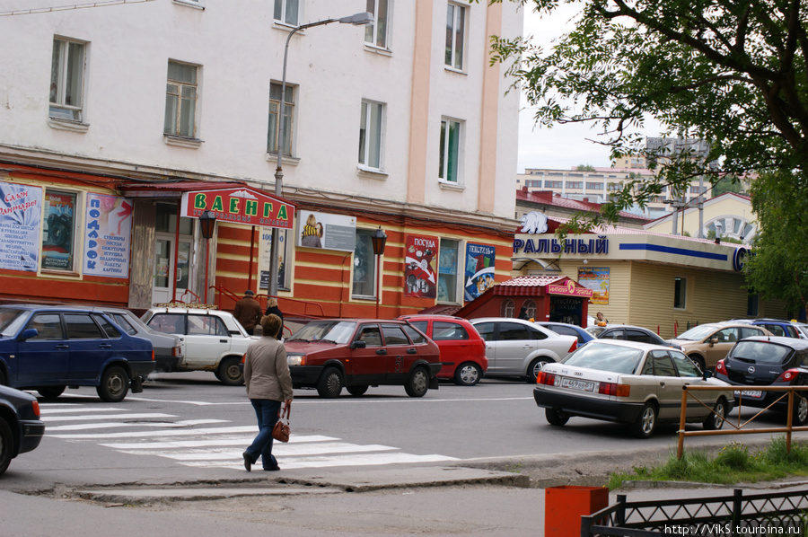 Улица имени командующего Северным Флотом в 1940-1946 г. А. Головко. Североморск, Россия