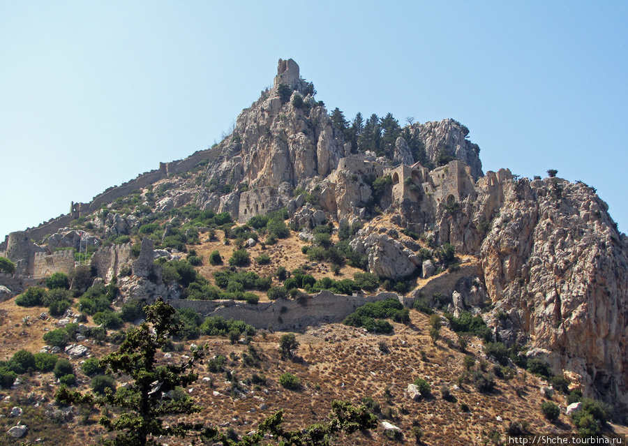 Замок святого Иллариона Турецкая Республика Северного Кипра