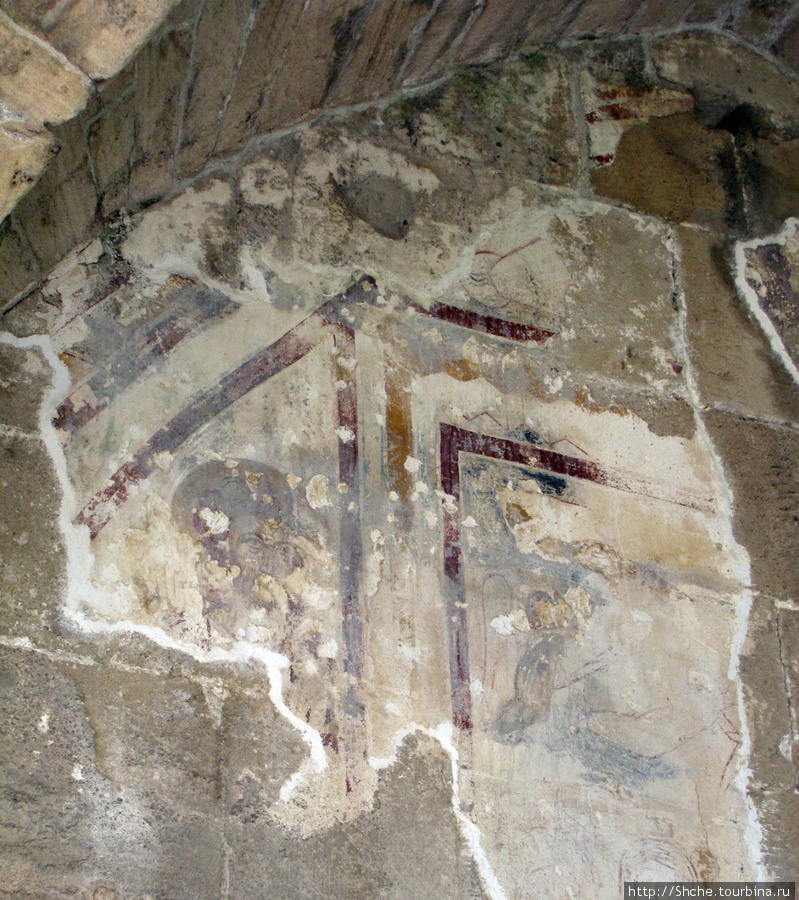 остатки старых фресок Беллапаис, Турецкая Республика Северного Кипра