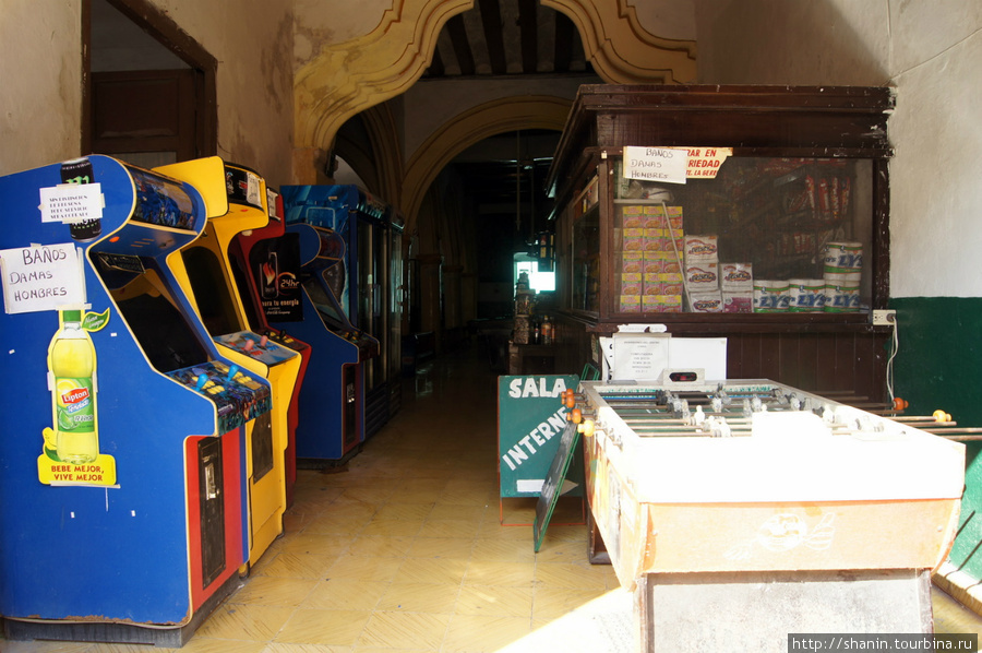 Игровые автоматы — из прошлого века Кампече, Мексика
