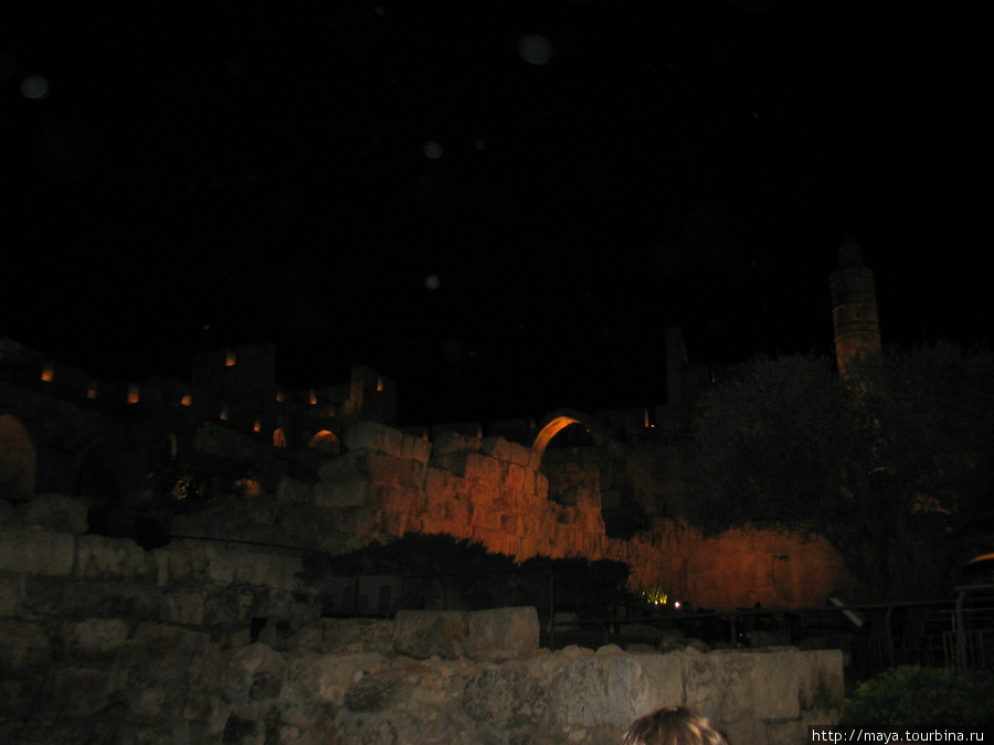 Ночная мистерия в музее истории Иерусалима Иерусалим, Израиль