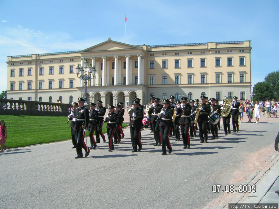 Королевский дворец Осло, Норвегия