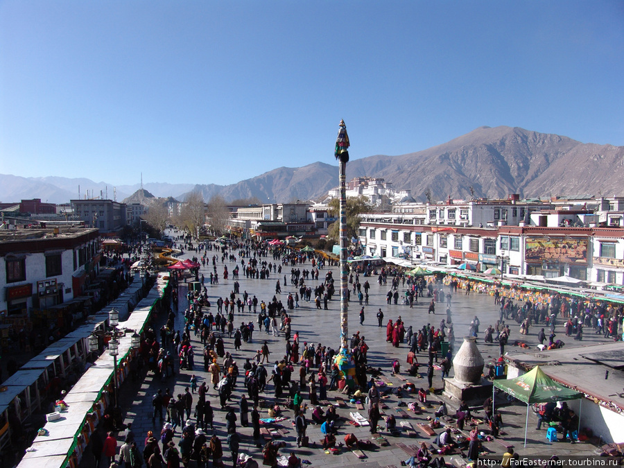 Площадь Бархор, Лхаса (Тибет) Катари, Непал