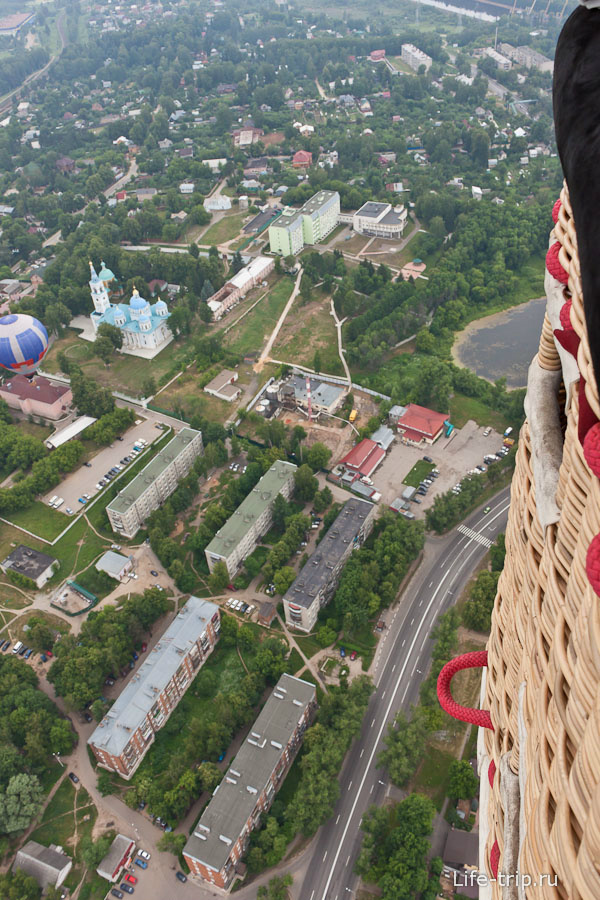 Короткое путешествие на воздушном шаре Москва и Московская область, Россия