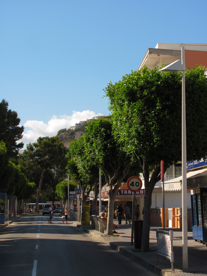 Улицы города Санта-Понса, остров Майорка, Испания