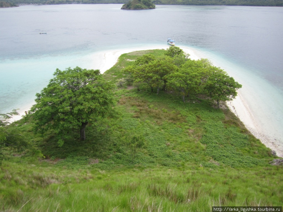 Островок рядом с Лабуанбаджо Комодо Национальный Парк, Индонезия