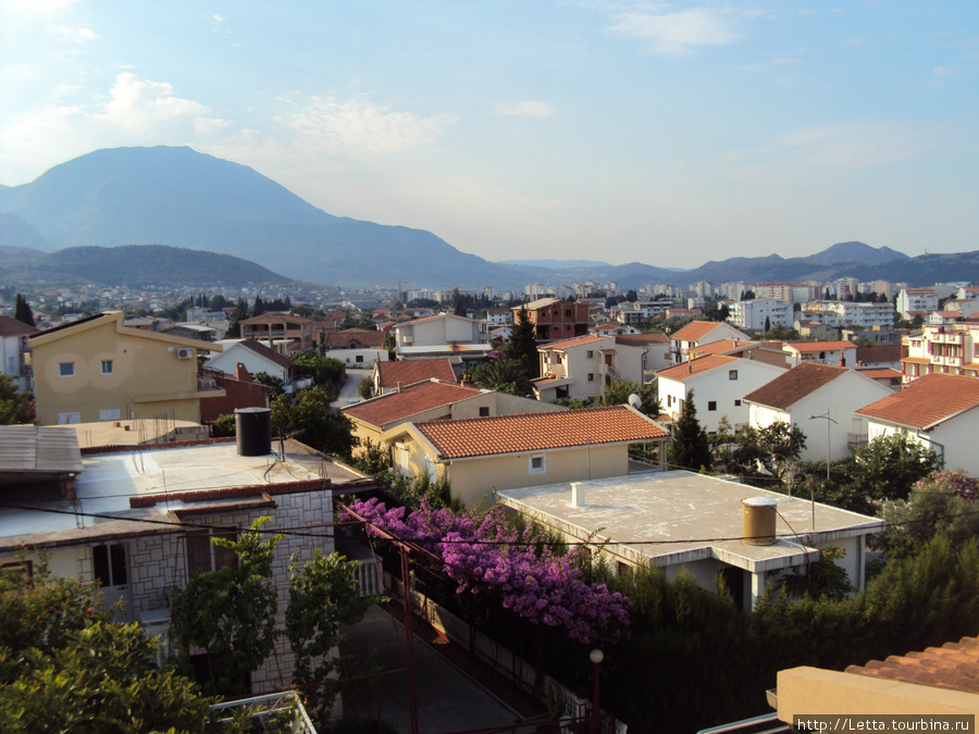 Вид с балкона номера Бар, Черногория