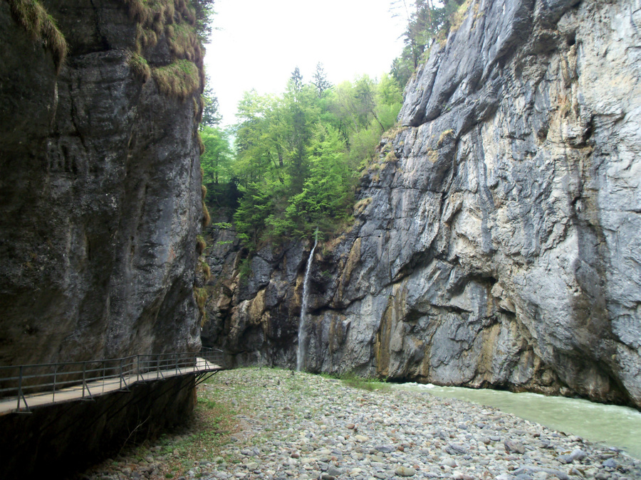 Ущелье Aareschlucht Майринген, Швейцария