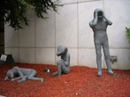 Странный скульптуры у Georgia State University