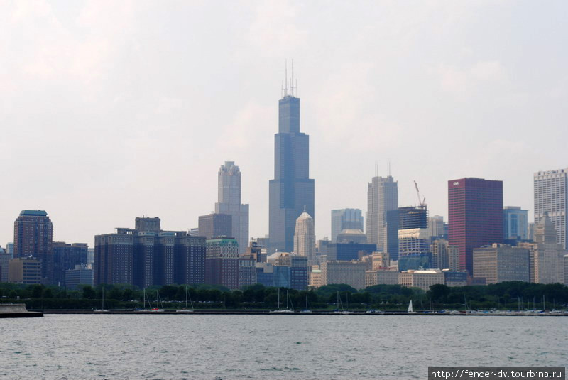 Willis Tower — самое высокое здание Америки Чикаго, CША
