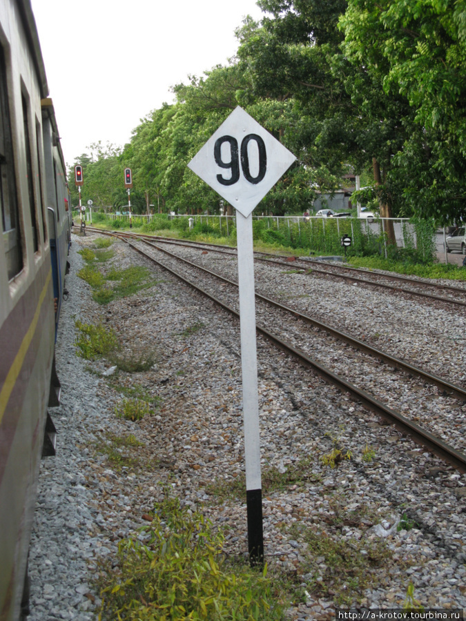 Таиландская железная дорога Центральный и Восточный Таиланд, Таиланд