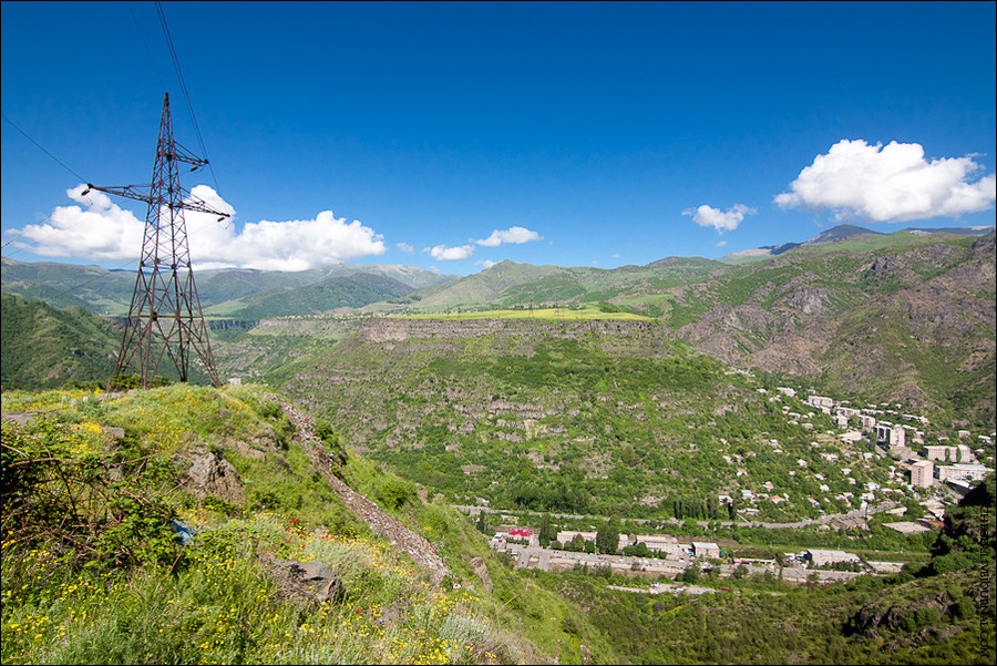 Вид на Алаверди Одзун, Армения