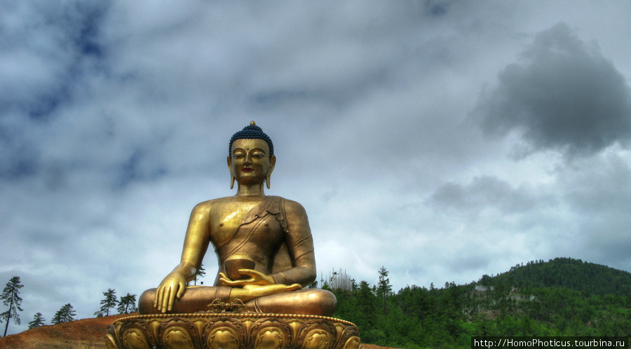 Будда над Тхимпху Тхимпху, Бутан