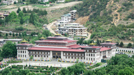 Тхимпху, скромная летняя резиденция короля
