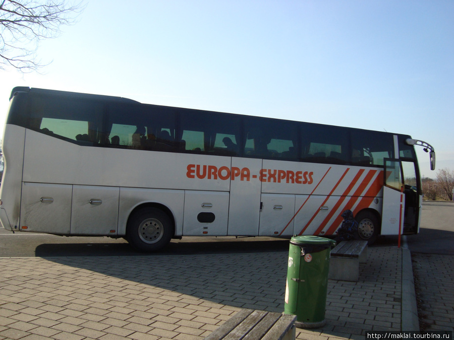 Наш автобус. Дрезден, Германия