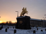 Дрезден. Памятник Августу Сильному.