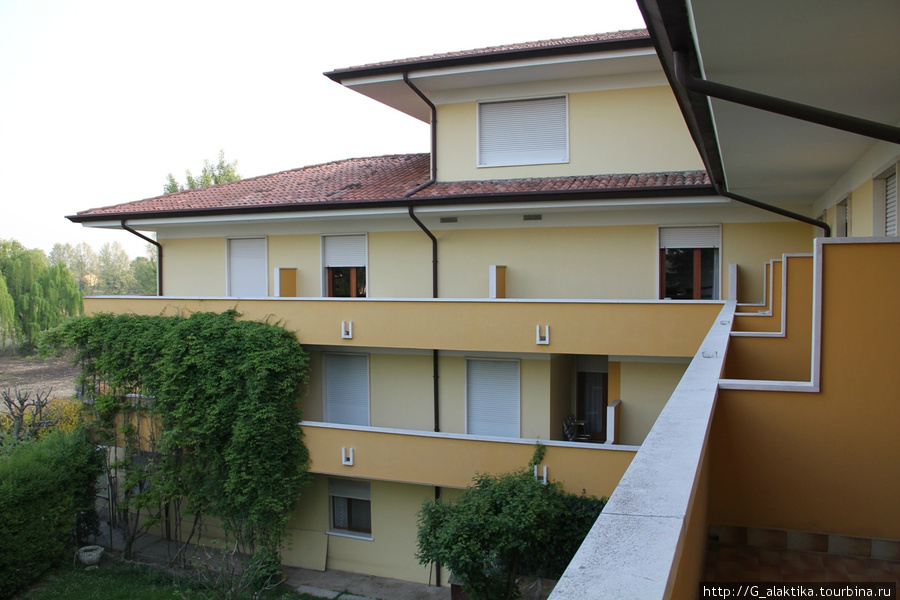 Вид с балкона Падуя, Италия