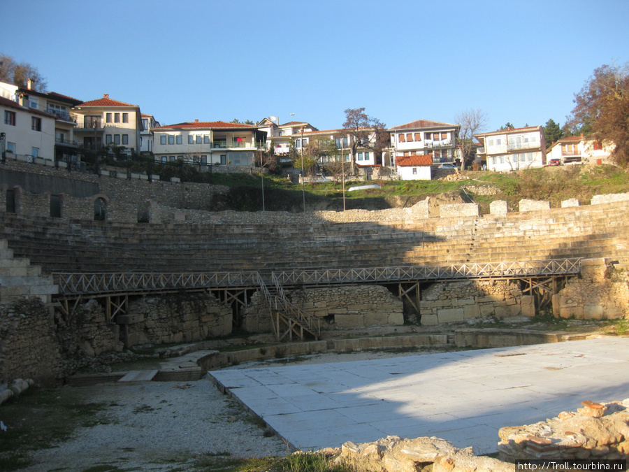 Античный амфитеатр Охрид, Северная Македония