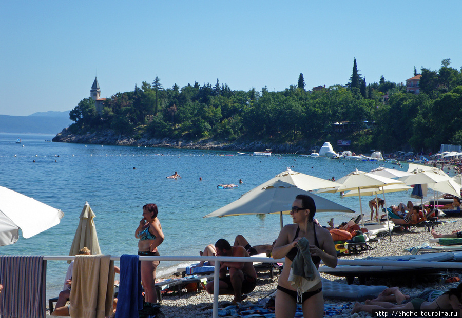 Medveja — уютный уединенный залив с автокемпингом-отелем Медвежа, Хорватия