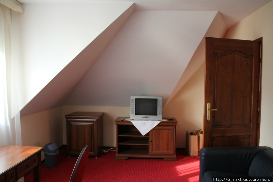 Двух комнатный, четырехместный номер (2-ая  комната) Августув, Польша
