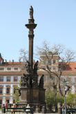 Чумной столб на Градчанской площади