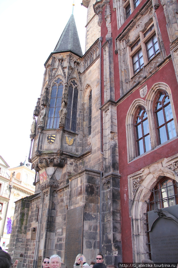 Эркер часовни Староместкой ратуши Прага, Чехия