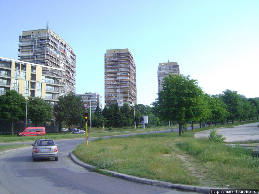 Городская окраина Варна, Болгария