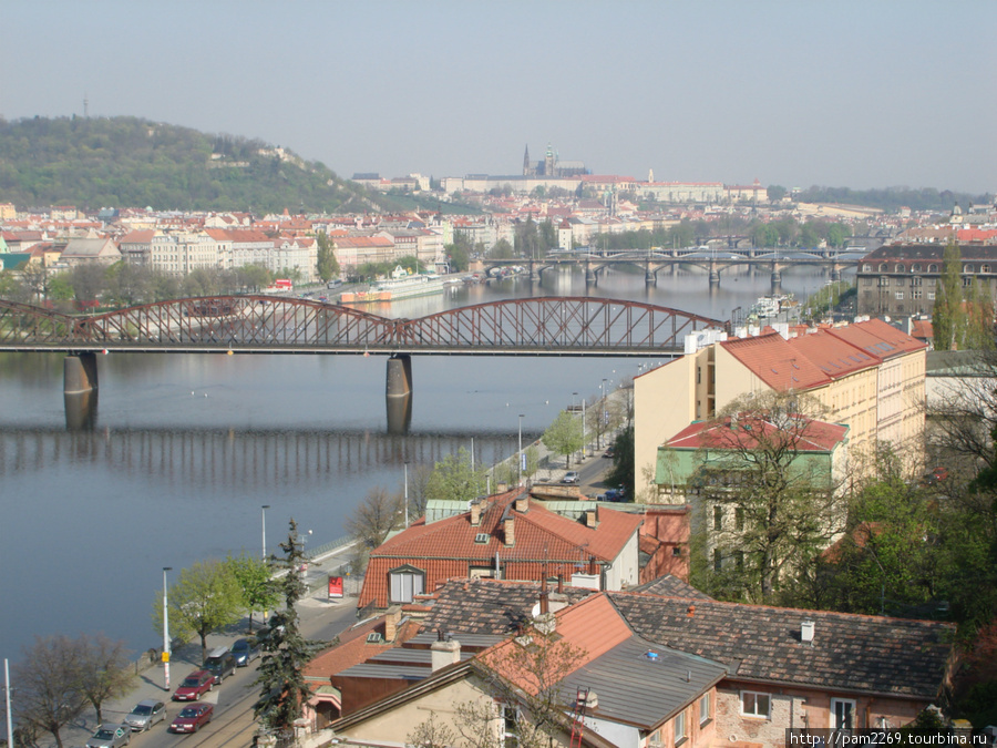 вид на Прагу Прага, Чехия