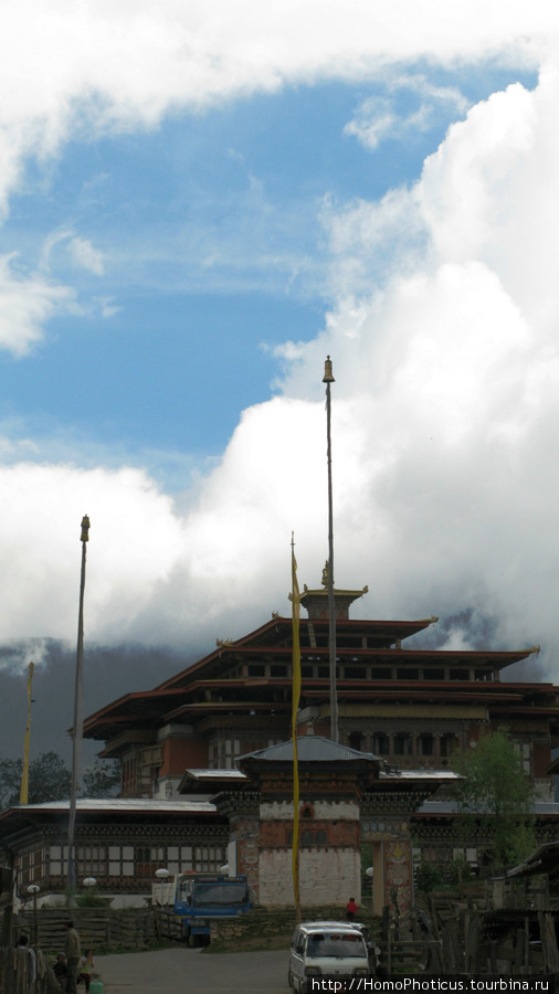 Гантей монастырь Район Вангди-Пходранг, Бутан
