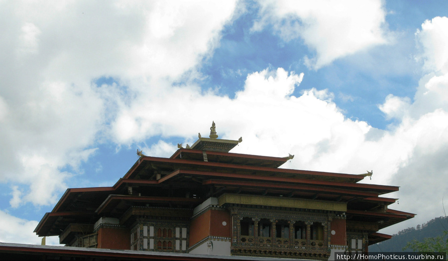 Гантей монастырь Район Вангди-Пходранг, Бутан