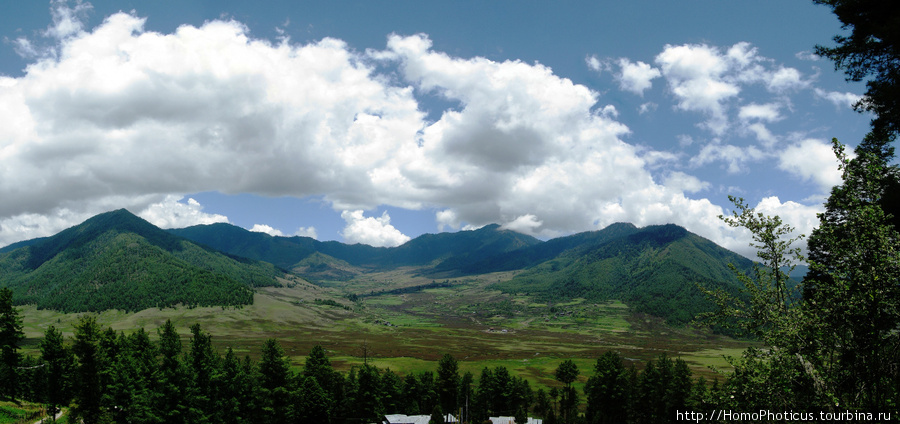 Долина Пхобжикха Район Вангди-Пходранг, Бутан