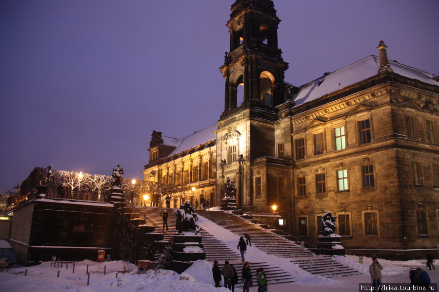Нарядный город Дрезден, Германия