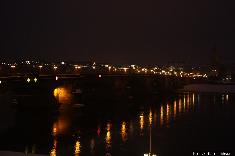 Мост через Эльбу Дрезден, Германия