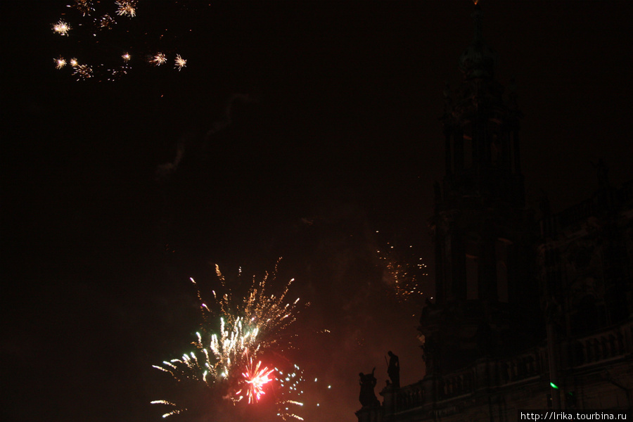 Новогодняя ночь Дрезден, Германия