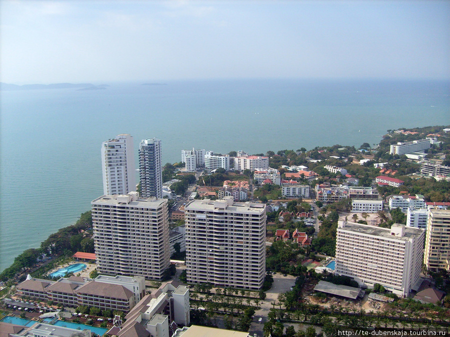 Панорама с 56 этажа. Паттайя, Таиланд