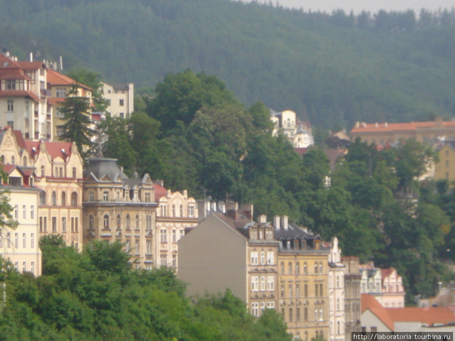 Пейзажи города Карловы Вары, Чехия