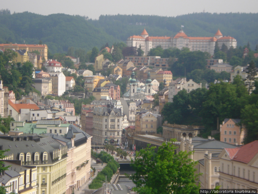 Пейзажи города Карловы Вары, Чехия