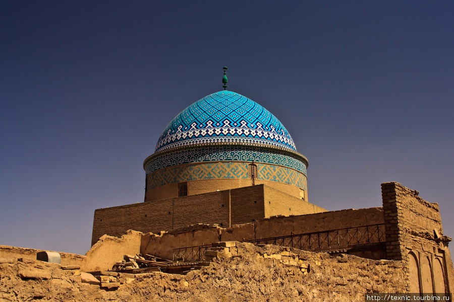 Одна из самых красивых мечетей в Язде Йезд, Иран
