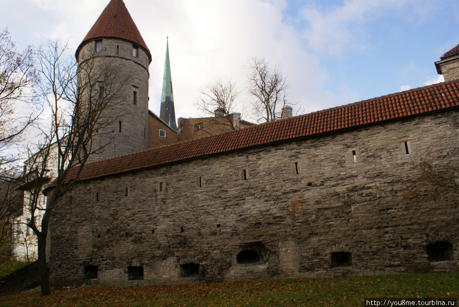 постройки Старого города, 13-й век Таллин, Эстония