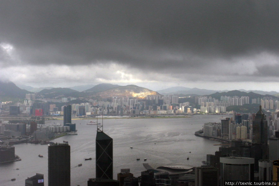 Переменчивая погода Гонконг