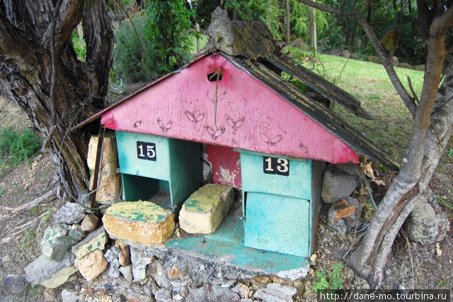 Почтовые ящики Остров Ваихики, Новая Зеландия