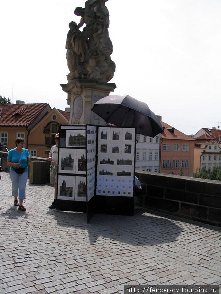 Обитатели Карлова Моста Прага, Чехия