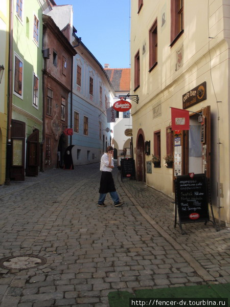 По улочкам старого Крумлова Чешский Крумлов, Чехия