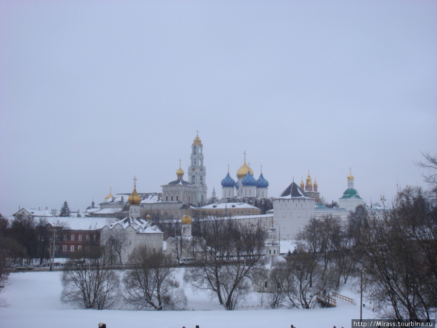 Золотые купола. Сергиев Посад, Россия