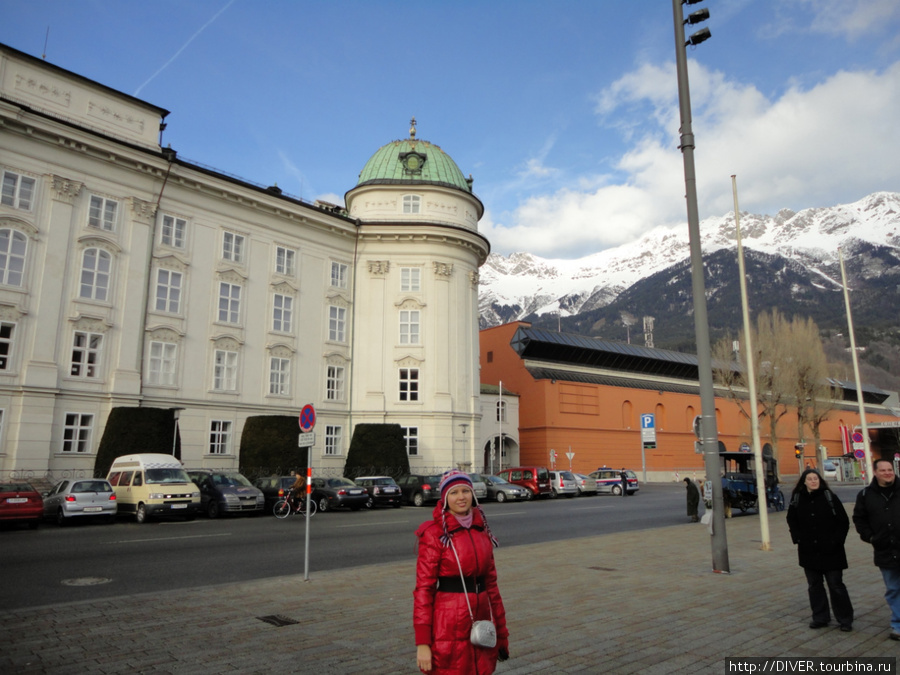 прогулка по городу Инсбрук, Австрия