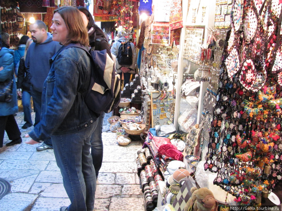 Арабский базар. Иерусалим, Израиль