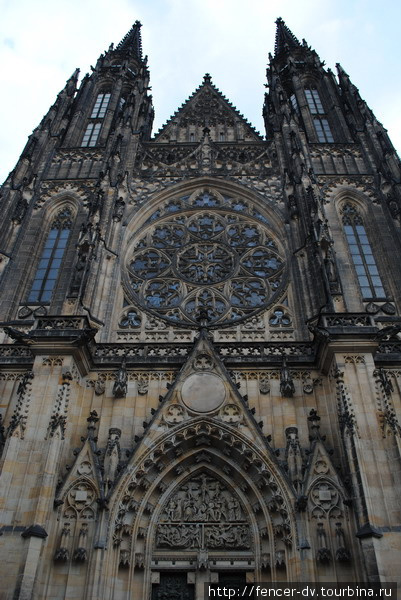 Фасад собора Прага, Чехия
