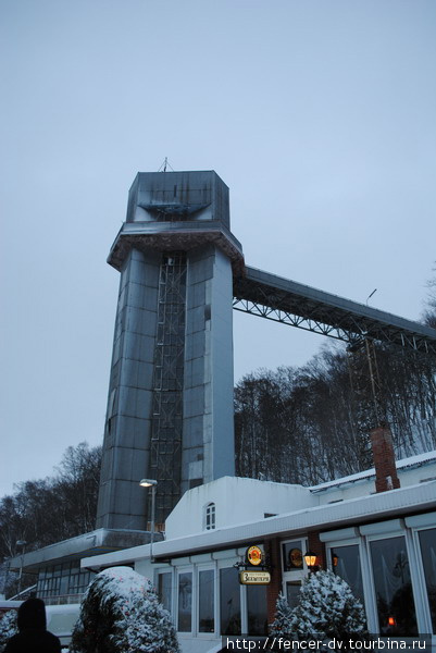 Знаменитый старый лифт ушел на новогодние каникулы Светлогорск, Россия
